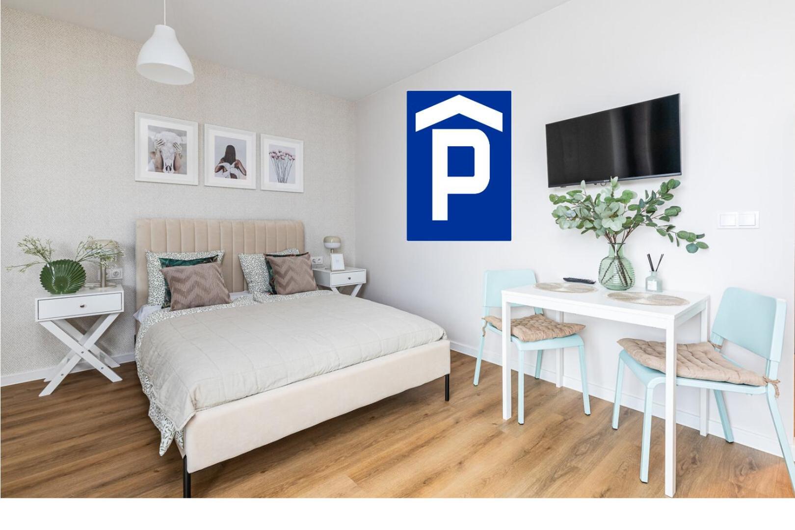 Superapart Wilenska Studio Z Parkingiem Warschau Kamer foto