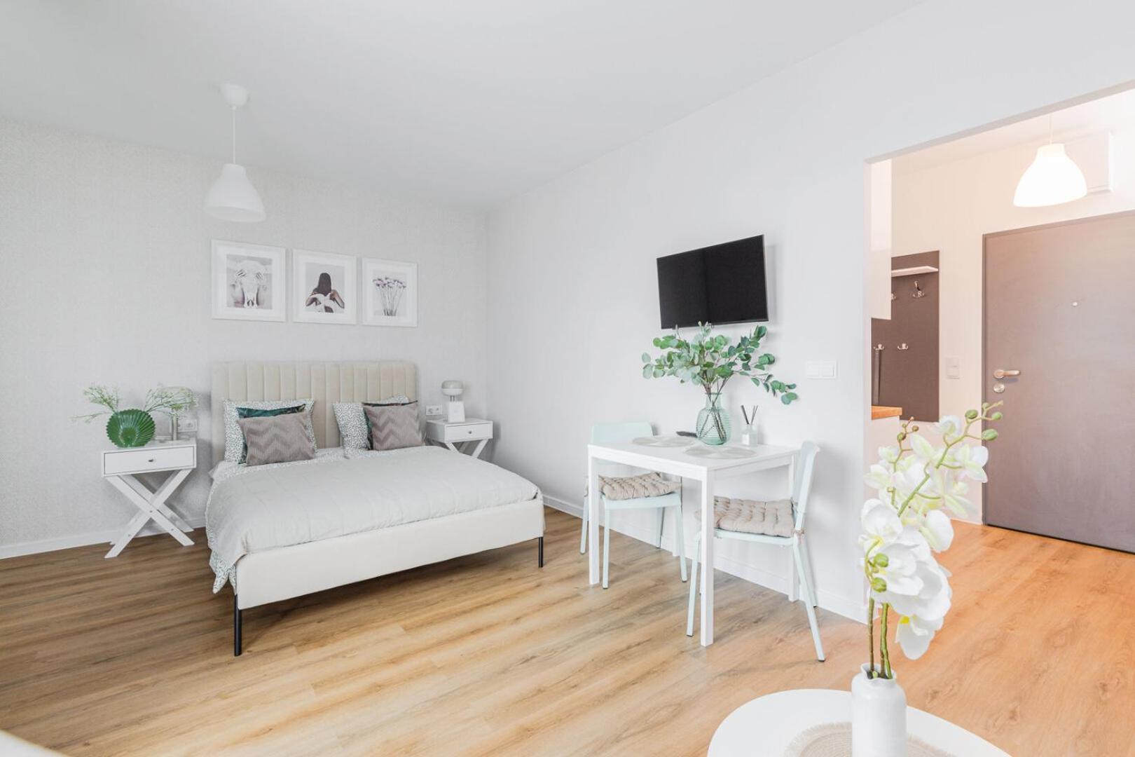 Superapart Wilenska Studio Z Parkingiem Warschau Kamer foto