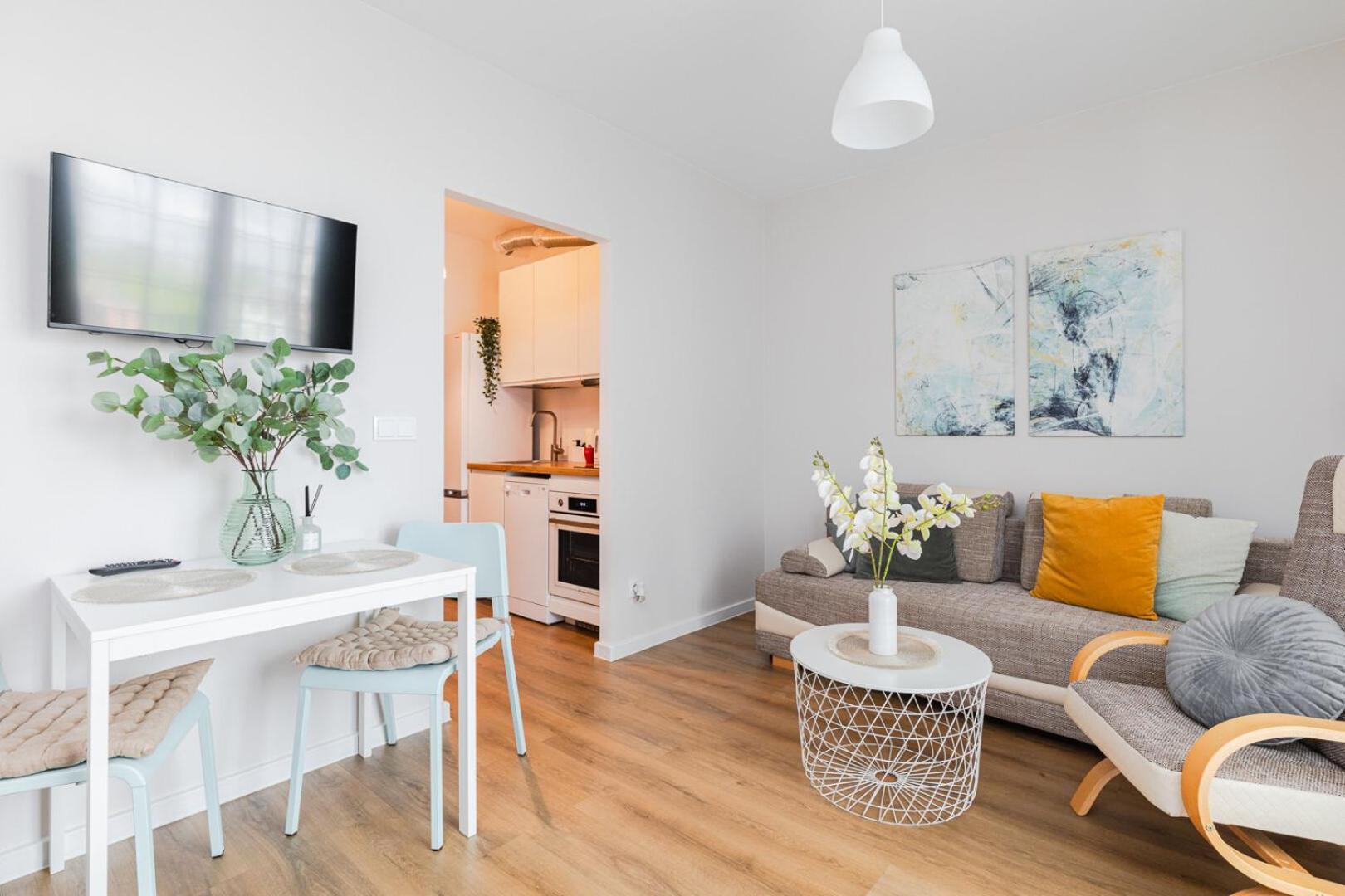 Superapart Wilenska Studio Z Parkingiem Warschau Kamer foto