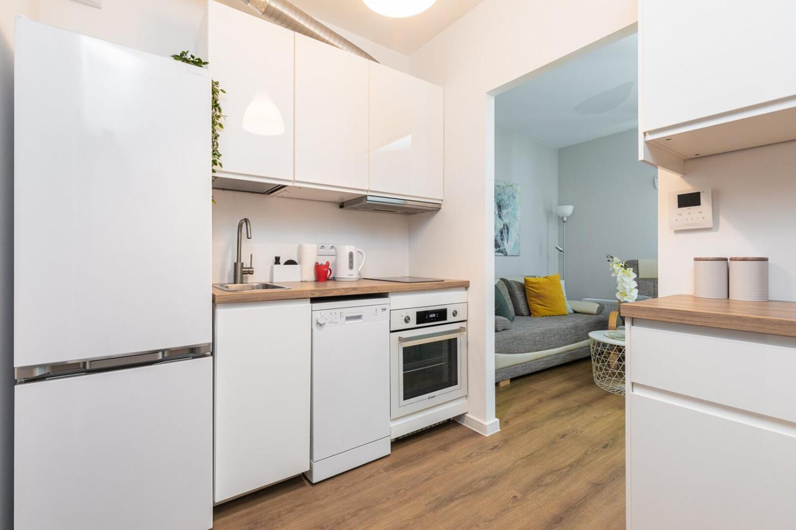 Superapart Wilenska Studio Z Parkingiem Warschau Kamer foto